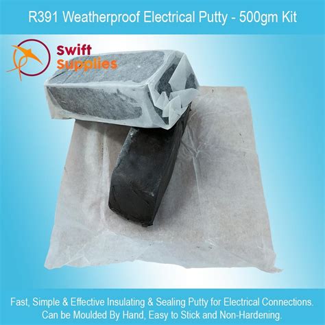 weatherproof electrical putty